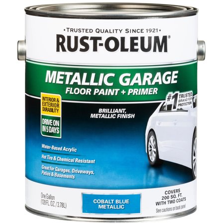 Rust-Oleum 1 gal Metallic Finish, Cobalt Blue 349354